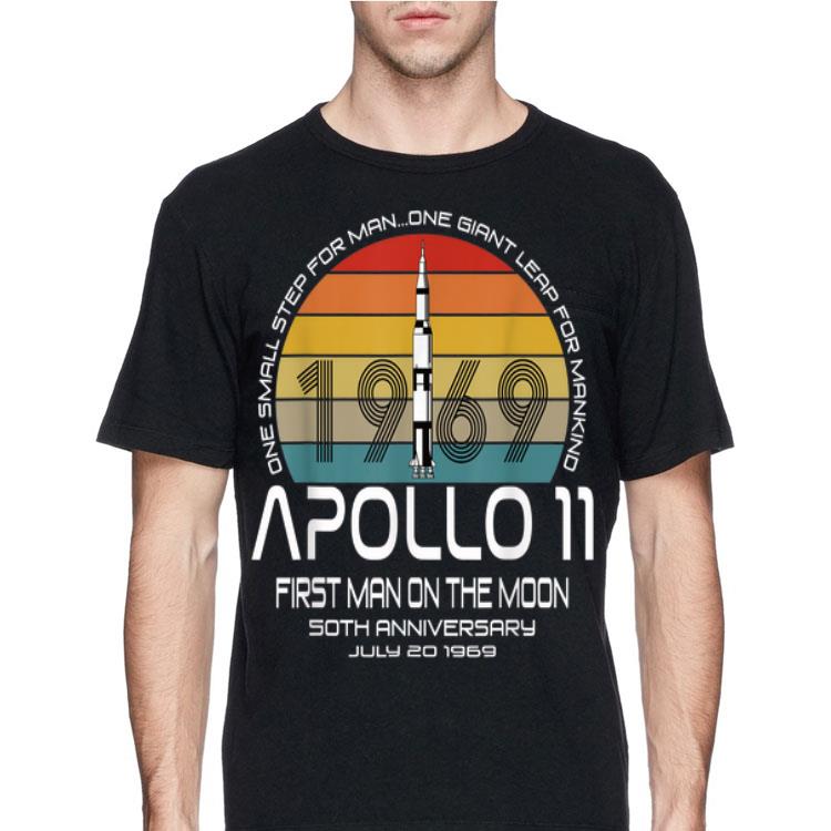 One Small Step For man On Giant Leap For Mankind Apollo 11 First Man On The Moon Vintage shirt 12 One Small Step For man On Giant Leap For Mankind Apollo 11 First Man On The Moon Vintage shirt