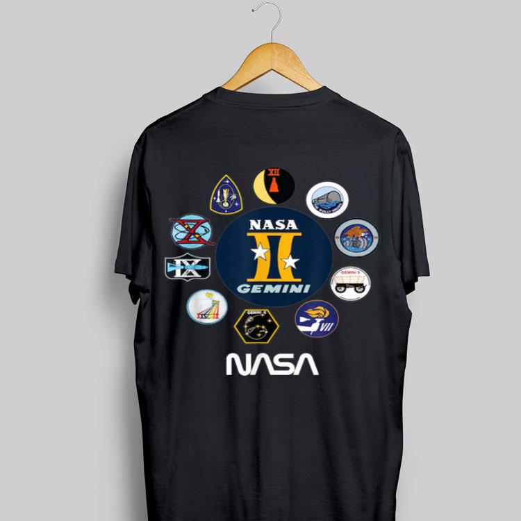 Project Gemini Missions Patch Badge NASA shirt 9