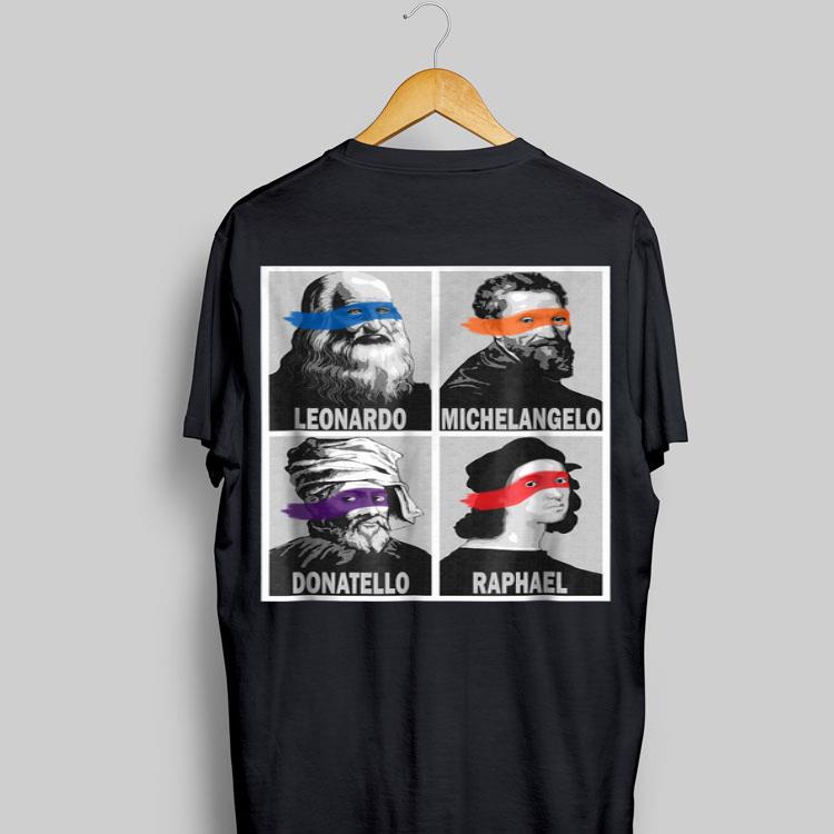 Renaissance Ninja Artists shirt 8