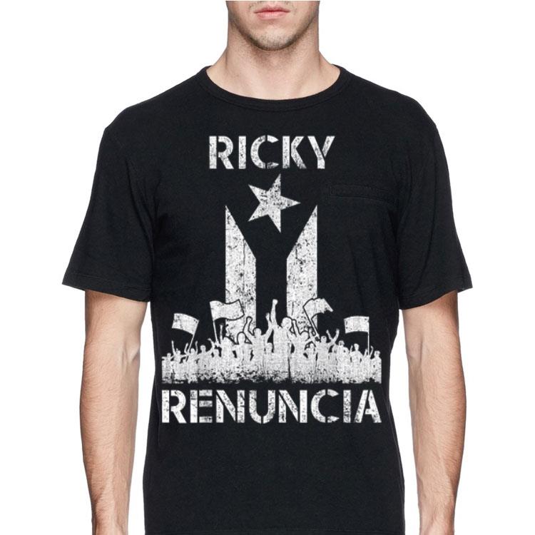 Ricky Renuncia Bandera Negra Puerto Rico Boricua Flag shirt 12 Ricky Renuncia Bandera Negra Puerto Rico Boricua Flag shirt