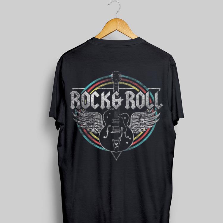 Rock & Roll Guitar Wings Music shirt 8