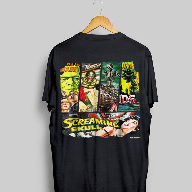 Sci Fi Horror Movie Poster Collage shirt 8