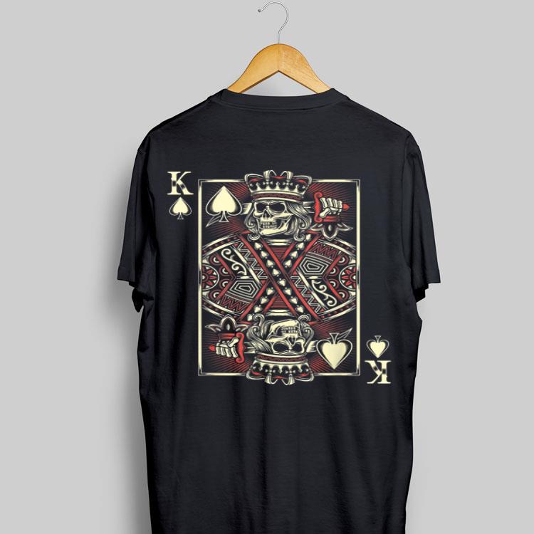 The King of Hearts Playing Card Skull shirt 9