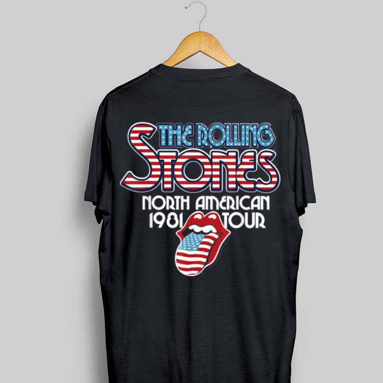 The Rolling Stones North American 1981 Tour shirt 9