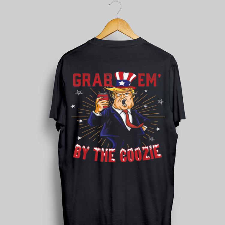 Trump With American Magic Hat Grab Em By The Zoozie shirt 9