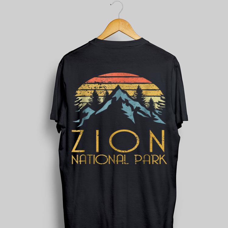 Vintage Retro Zion National Park Utah shirt 9