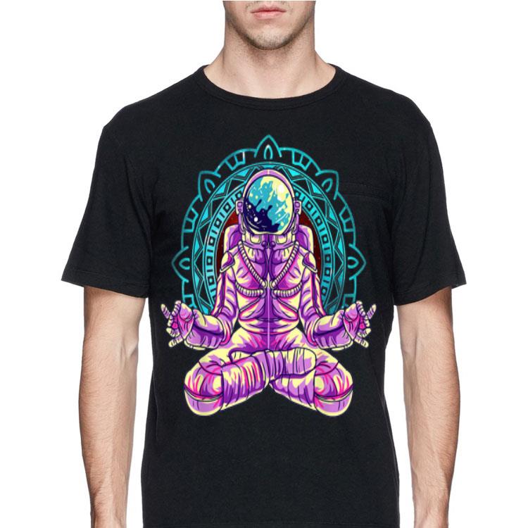 Astronaut Yoga Lotus Pose Meditation shirt 12 Astronaut Yoga Lotus Pose Meditation shirt