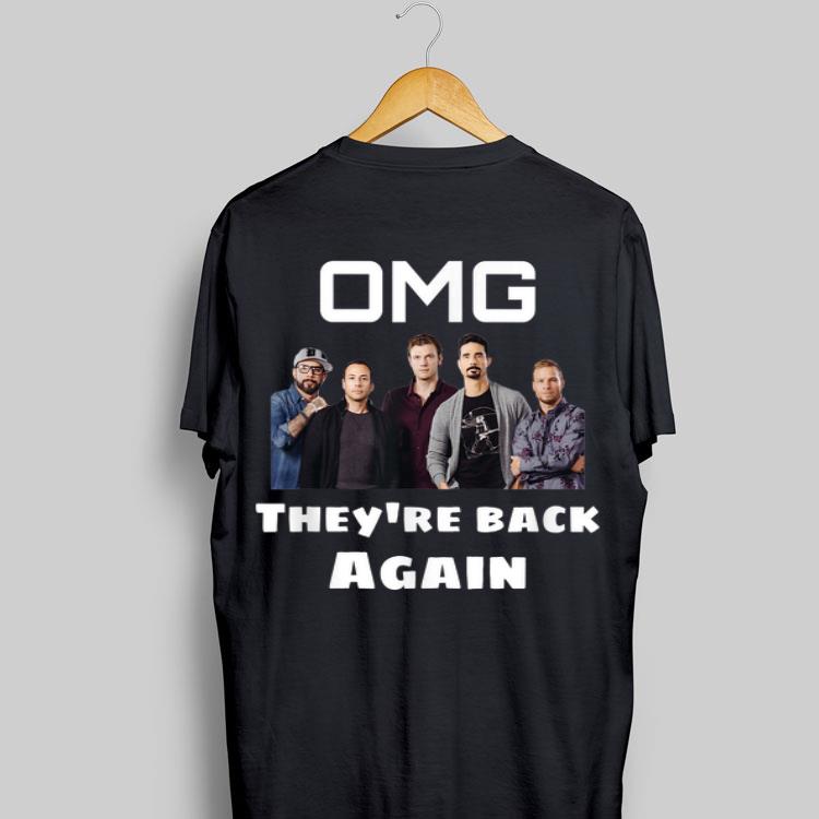 Backstreet Boy Omg They're Back Again shirt 8