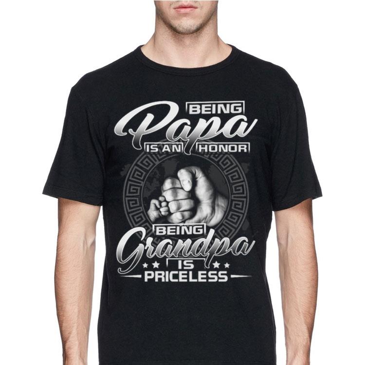 Being Papa Is An Honor Being Grandpa Is Priceless shirt 12 Being Papa Is An Honor Being Grandpa Is Priceless shirt