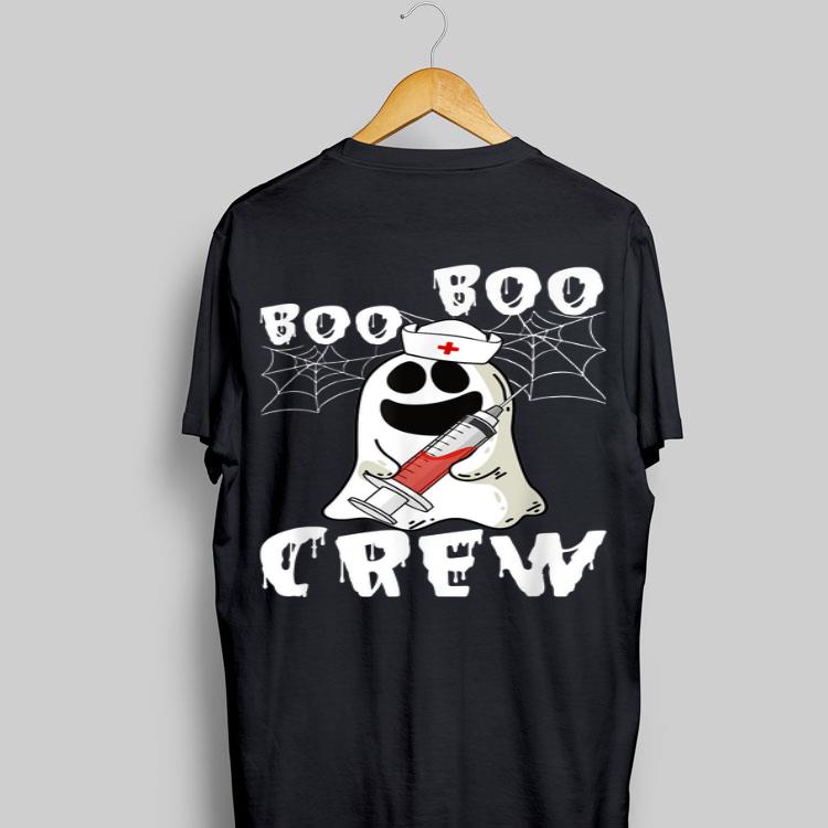Boo Boo Crew Nurse Ghost Halloween shirt 9