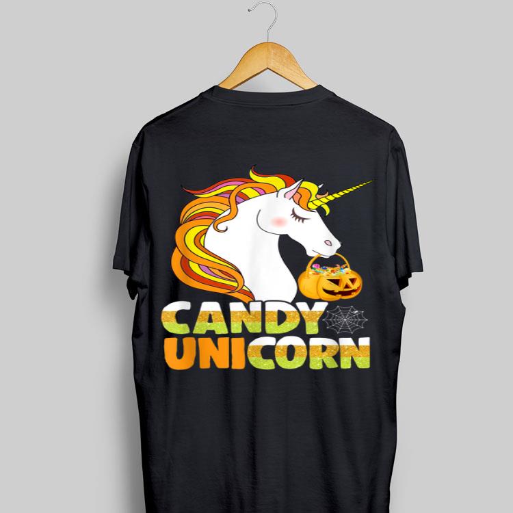 Candy Pumpkin Unicorn Halloween shirt 8