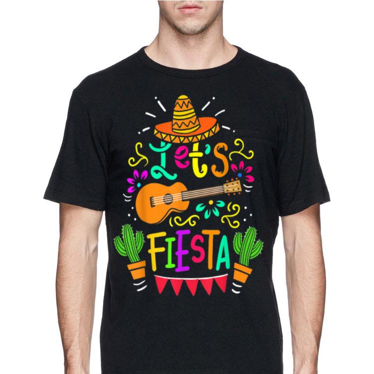 Cinco De Mayo Let's Fiesta Guitar Cactus shirt 12 Cinco De Mayo Let's Fiesta Guitar Cactus shirt