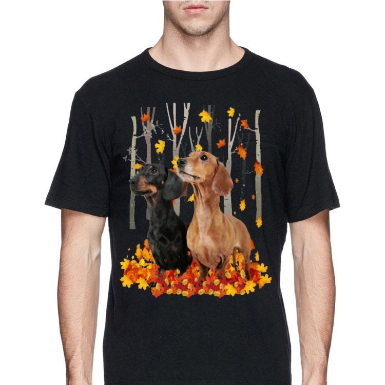 Dachshund autumn forest shirt 12 Dachshund autumn forest shirt