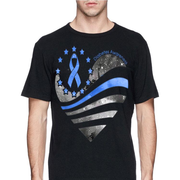 Diabetes Awareness heart American shirt 12 Diabetes Awareness heart American shirt