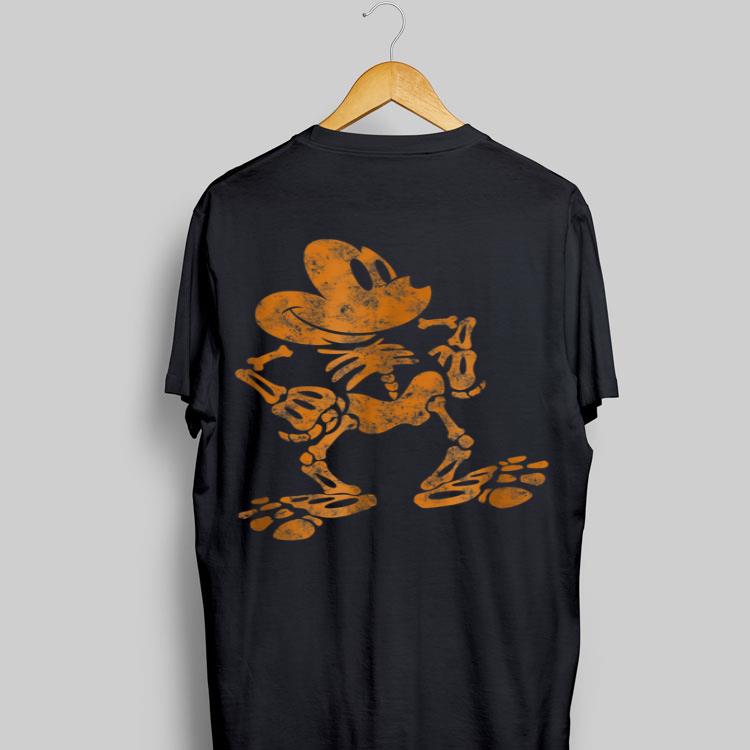 Disney Mickey Mouse Halloween Skeleton shirt 8