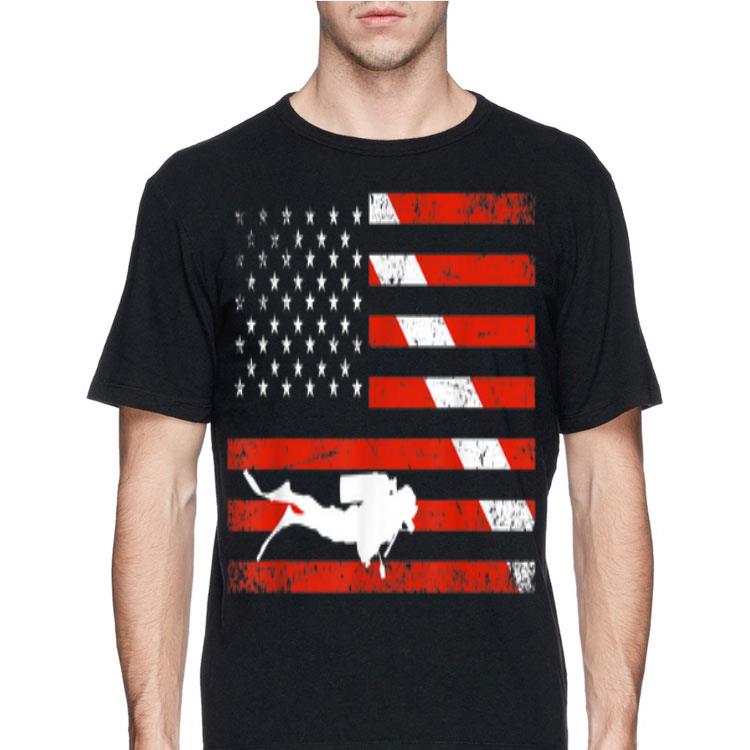 Diver Down American Flag shirt 12 Diver Down American Flag shirt
