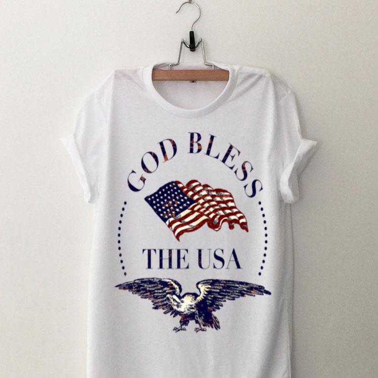 God Bless The USA Eagle American Flag shirt 9