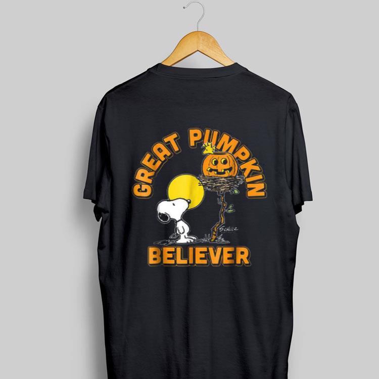 Great Pumpkin Believer Snoopy Halloween shirt 9