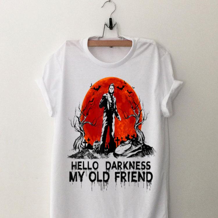 Hello Darkness My Old Friend Michael Myers Sunset shirt 8