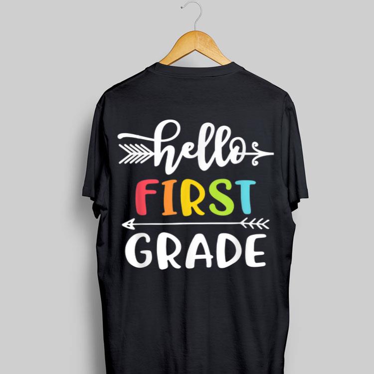 Hello First Grade shirt 9