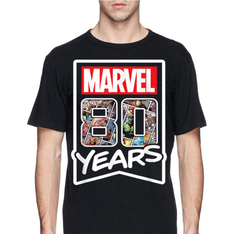 Marvel 80 Years of Comics Anniversary shirt 12 Marvel 80 Years of Comics Anniversary shirt
