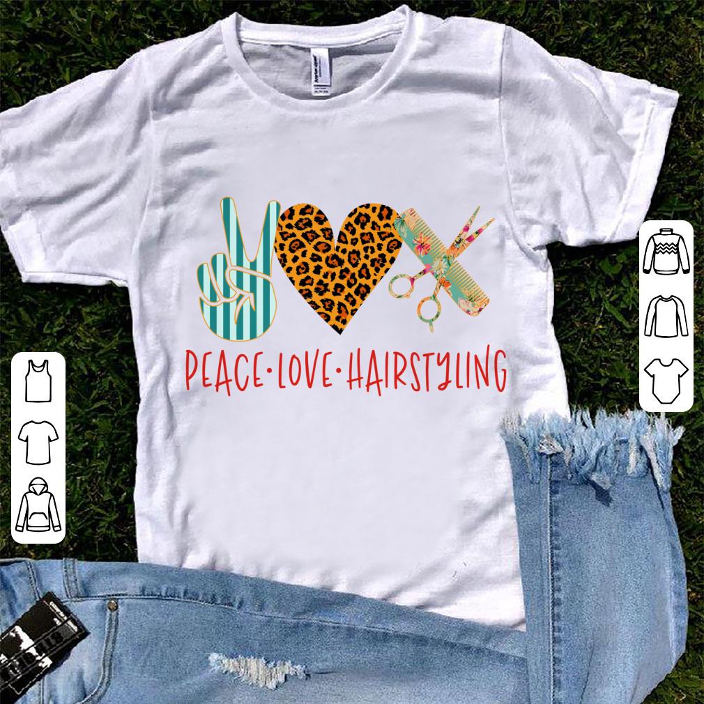 Peace Love Hair Styling shirt 8