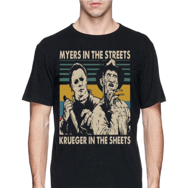 Myers In The Streets Krueger In The Sheets Vintage shirt 12 Myers In The Streets Krueger In The Sheets Vintage shirt