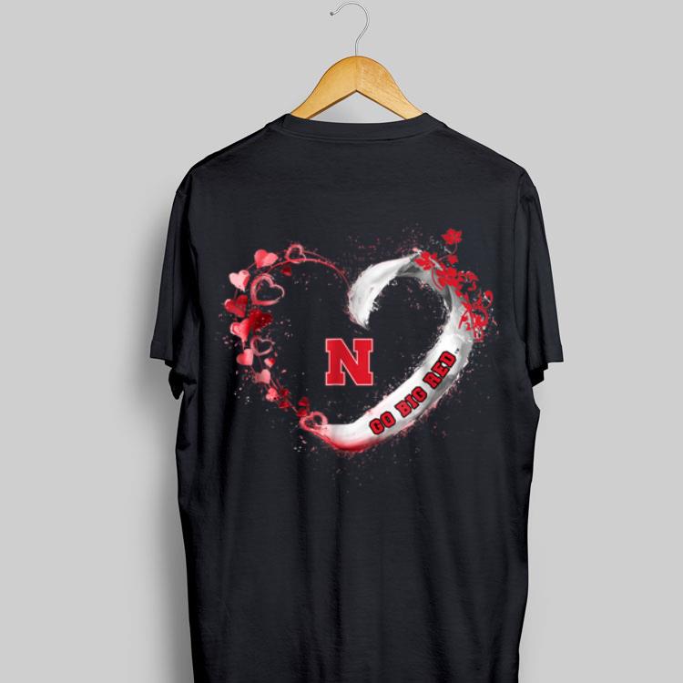 Nebraska Cornhuskers Beautiful Heart Go Big Red shirt 8