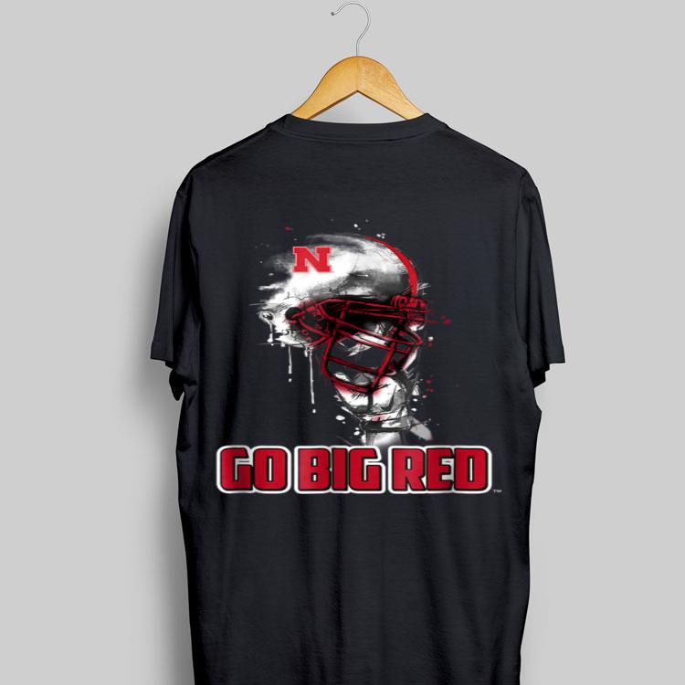 Nebraska Cornhuskers Go Big Red Rising Helmet shirt 9