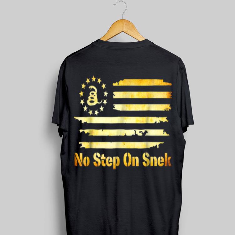 No Step On Snek Snake Gadsden Betsy Ross Flag shirt 8