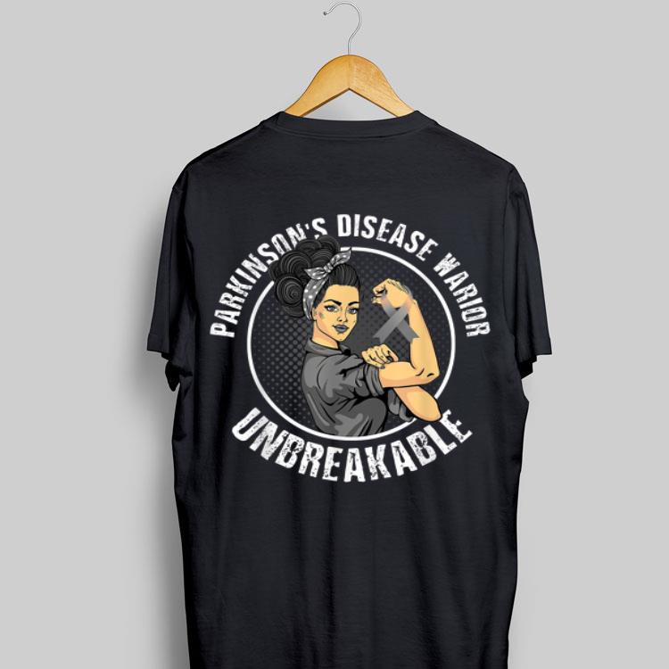 Parkinson's Disease Warrior Unbreakable shirt 8