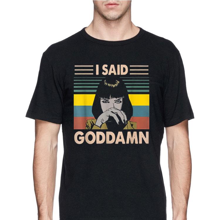 Pulp Fiction I Said God Damn Vintage shirt 12 Pulp Fiction I Said God Damn Vintage shirt