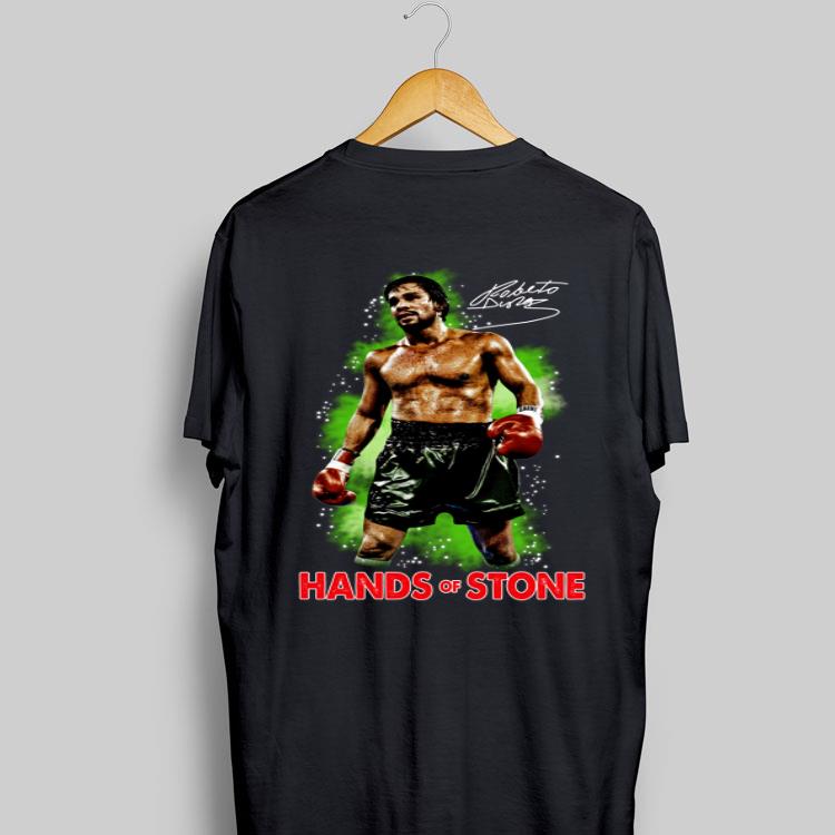 Roberto Duran Hand Of Stone Signature shirt 8