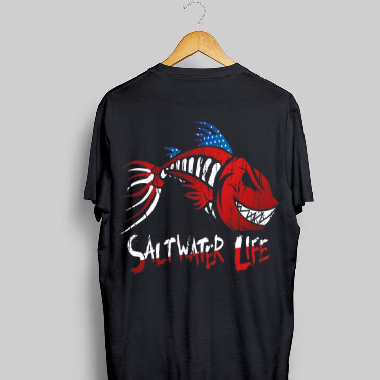 Saltwater Life fishbone American shirt 8