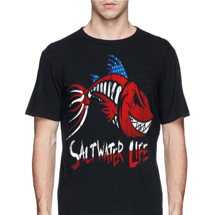 Saltwater Life fishbone American shirt 12 Saltwater Life fishbone American shirt