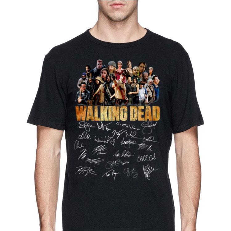 The Walking Dead Signature shirt 12 The Walking Dead Signature shirt