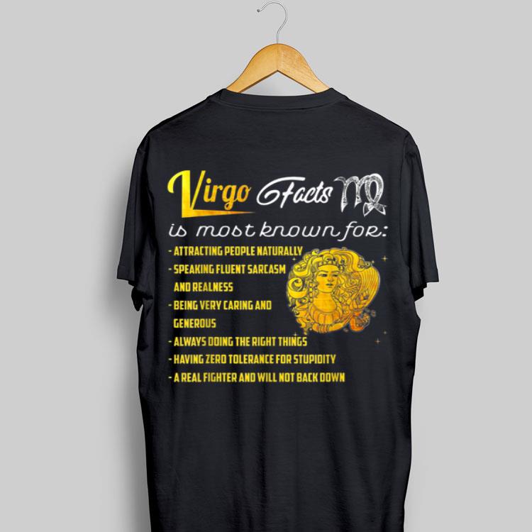 Virgo Facts Is Most Know For Attracting People Naturally shirt 9