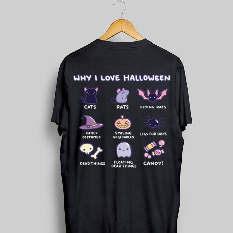 Why I Love Halloween Emoji Collection shirt 8