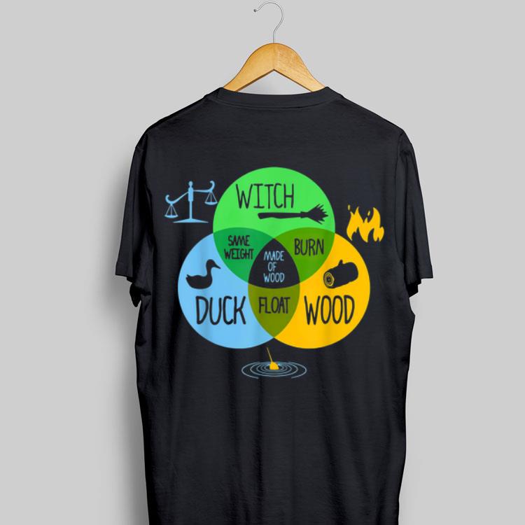 Witch Duck Wood Same Weight Made Of Wood Burn Float shirt 8