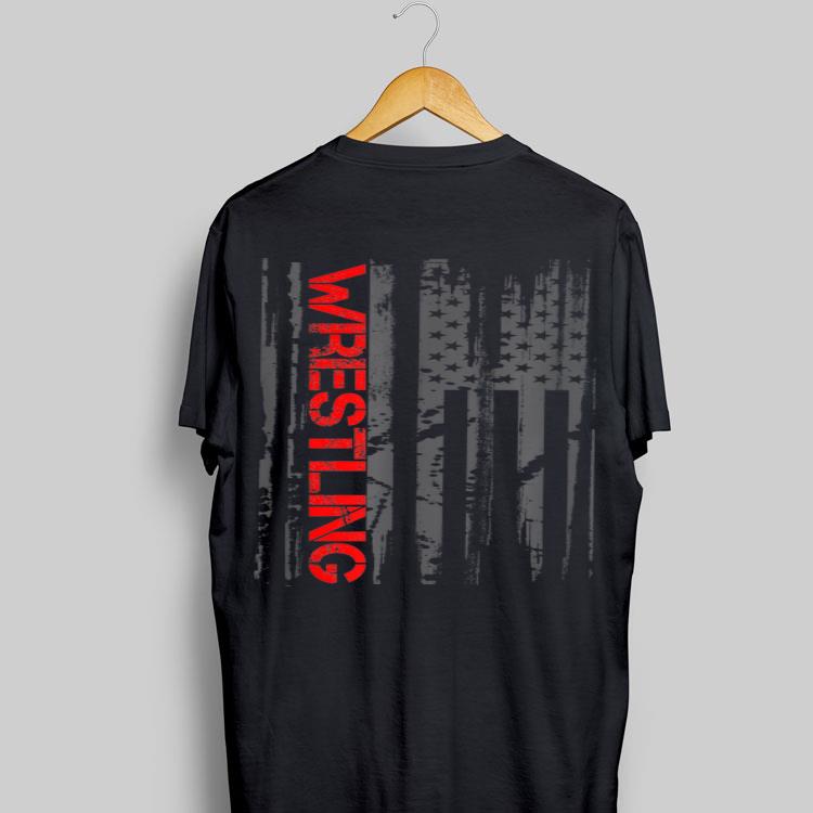 Wrestling Sport American Flag shirt 8