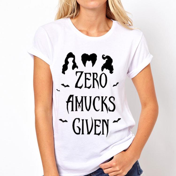 Zero Amucks Given Halloween shirt 12 Zero Amucks Given Halloween shirt