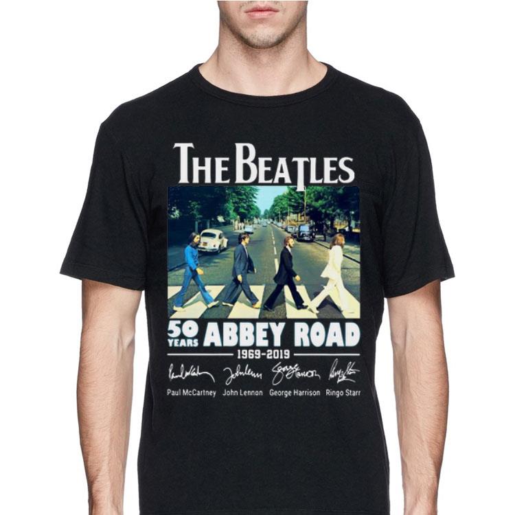50 Years Abbey Road The Beatles 1969-2019 Signature shirt 12 50 Years Abbey Road The Beatles 1969-2019 Signature shirt
