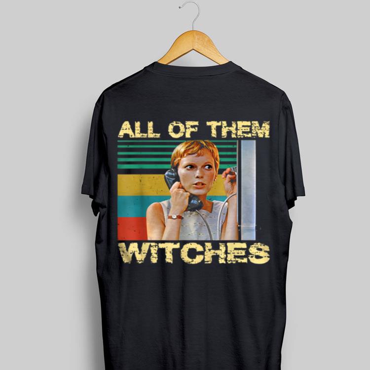 All Of Them Witches Mia Farrow Vintage shirt 9