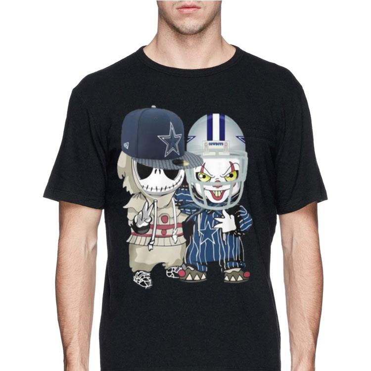 Baby Jack Skellington and Pennywise Dallas Cowboys shirt 12 Baby Jack Skellington and Pennywise Dallas Cowboys shirt