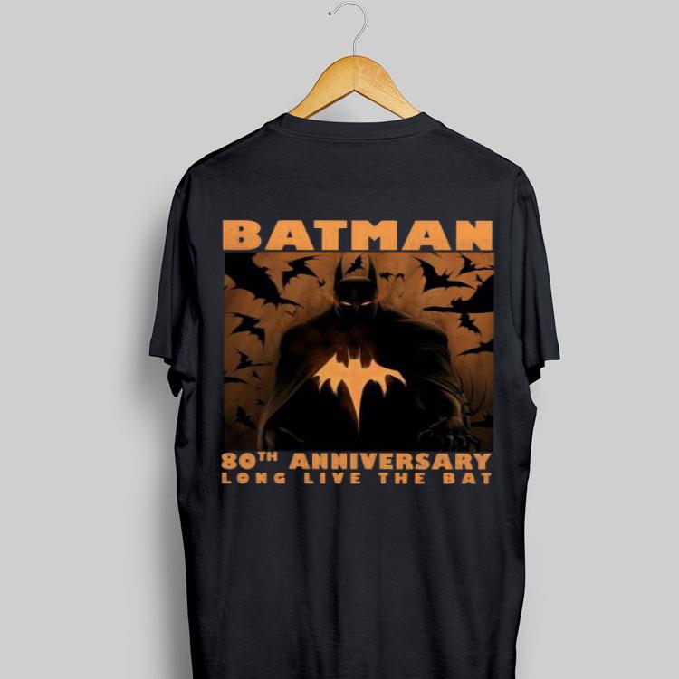 Batman 80th anniversary long live the Bat shirt 8