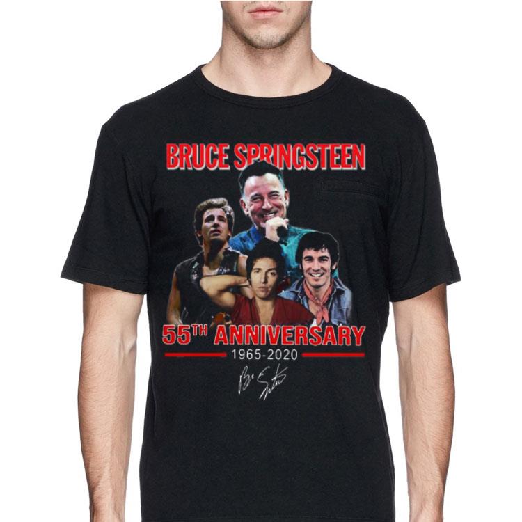 Bruce Springsteen 55th Anniversary 1965-2020 Signature shirt 12 Bruce Springsteen 55th Anniversary 1965-2020 Signature shirt