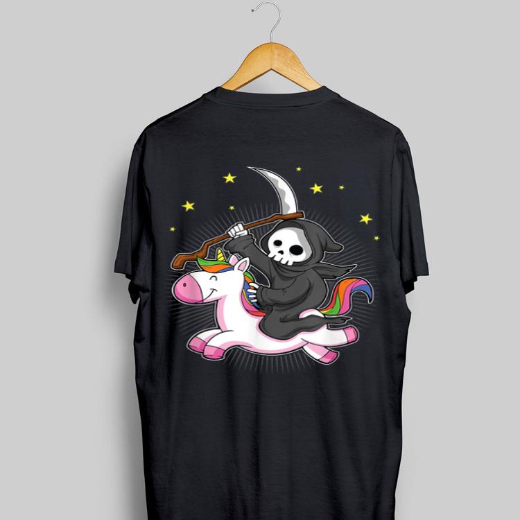 Death Metal Rainbow Riding Unicorn shirt 8