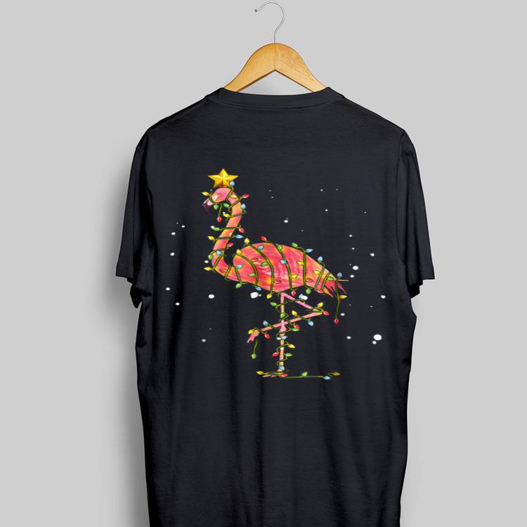 Flamingo Christmas Lights shirt 8