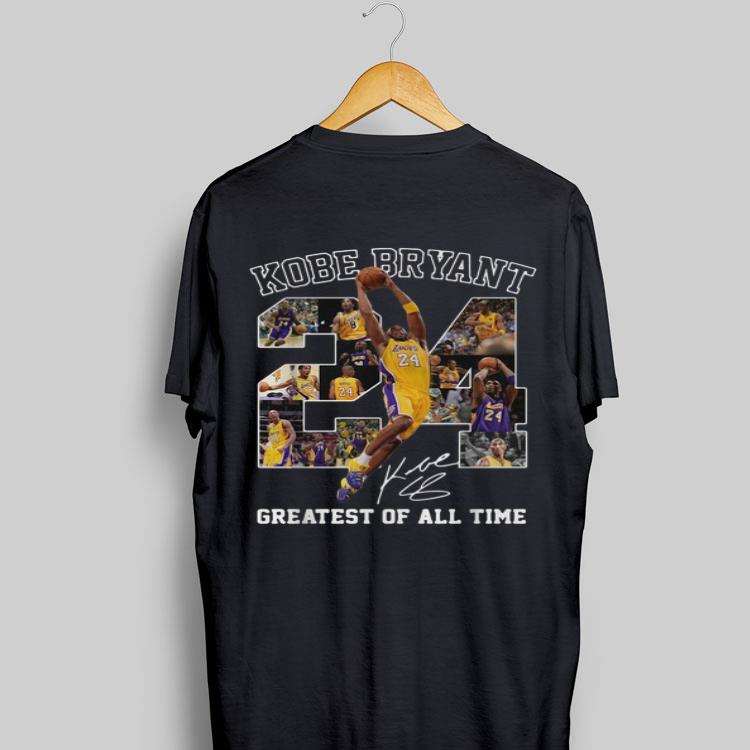 Greatest Of All Time Kobe Bryant Signature shirt 8