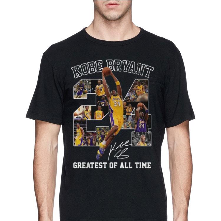 Greatest Of All Time Kobe Bryant Signature shirt 12 Greatest Of All Time Kobe Bryant Signature shirt